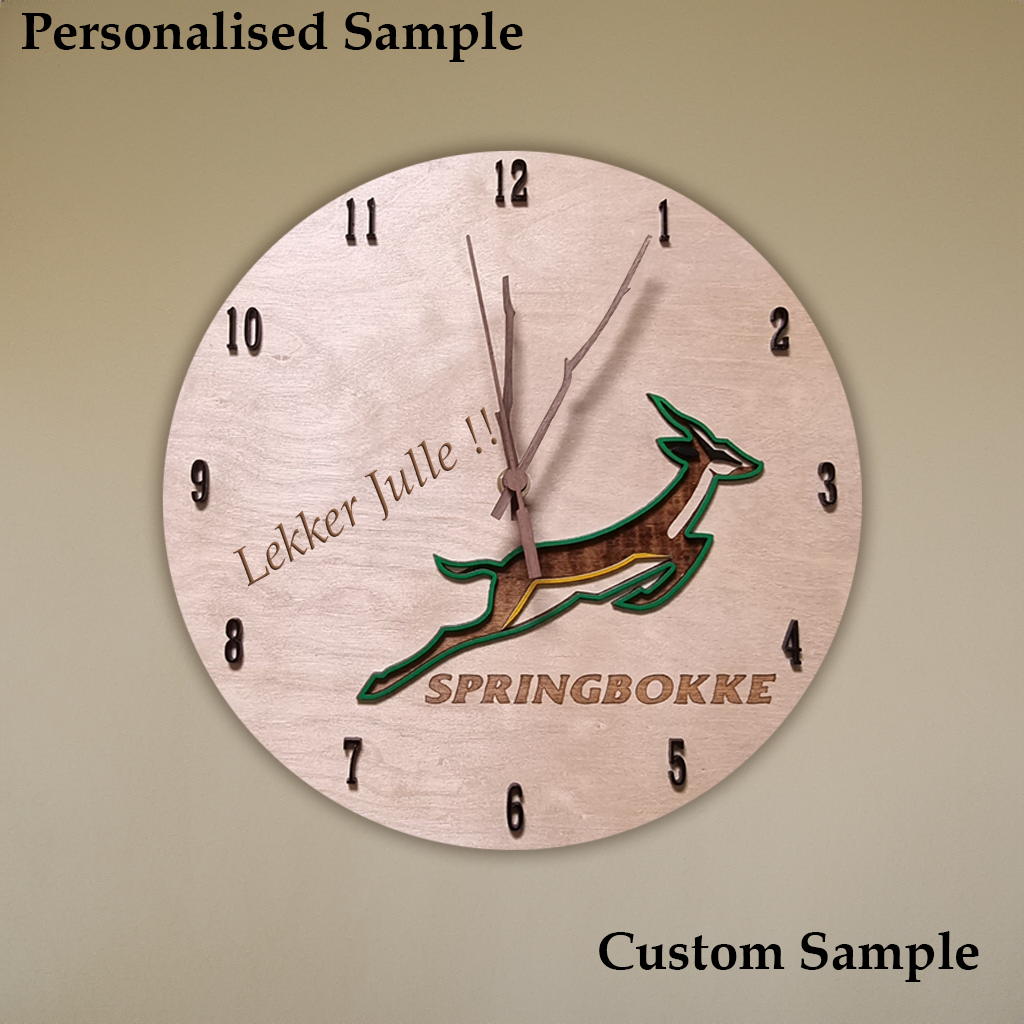 Springboks Clock,  Springbokke Horlosie