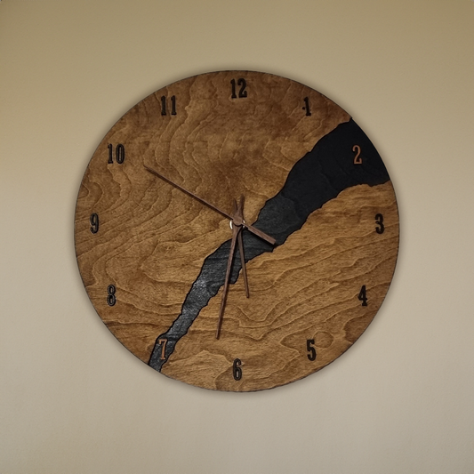 Crack in the wall Clock