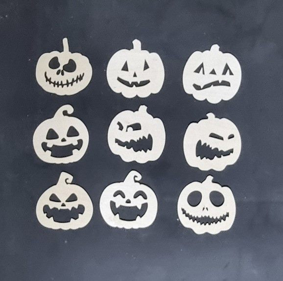 Halloween Coasters Set of 9